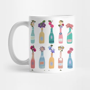 champagne bottle Mug